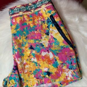 High wasted GB shorts